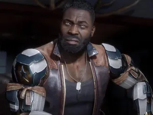 Jax Briggs Unleashing Power In Mortal Kombat Wallpaper