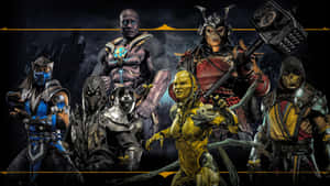 Jax, The Cybernetically Augmented Soldier, In Action In Mortal Kombat Wallpaper