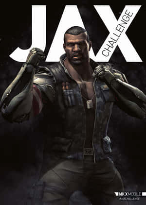 Jax, The Powerful Special Forces Soldier In Action From Mortal Kombat Wallpaper