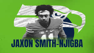 Jaxon Smith Njigba Football Player Graphic Wallpaper