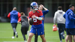 Jaxson Dart Football Practice Wallpaper