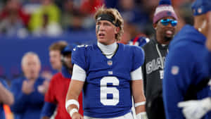 Jaxson Dart On Field Wallpaper