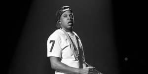 Jay-z In Monochrome Wallpaper