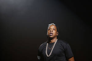 Jay-z On Stage Wallpaper