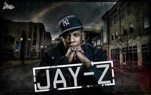 Jay-z With Buildings Wallpaper