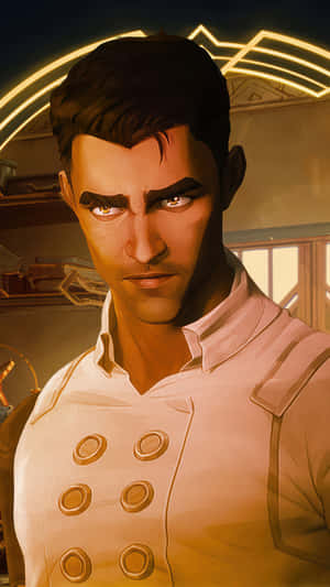 Jayce Arcane Character Portrait Wallpaper