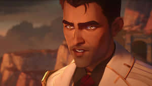 Jayce Arcane Close Up Wallpaper