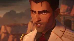 Jayce Arcane Close Up Wallpaper