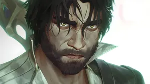 Jayce Arcane Intense Portrait Wallpaper