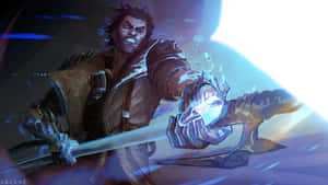 Jayce Arcane Power Wallpaper