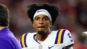 Jayden Daniels L S U Football Quarterback Wallpaper