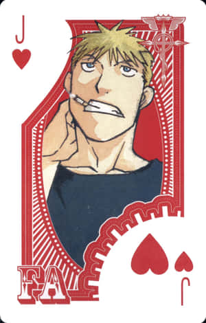 Jean Havoc, Skilled Marksman And Dedicated Soldier From Fullmetal Alchemist Series Wallpaper