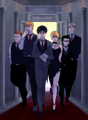 Jean Havoc: The Sharpshooter Of Fullmetal Alchemist Wallpaper