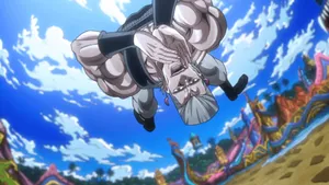 Jean Pierre Polnareff In Action Wallpaper