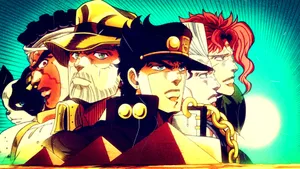 Jean Pierre Polnareff In Action Wallpaper