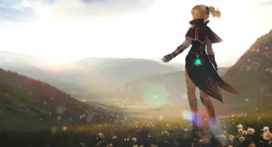 Jean, The Dandelion Knight, In Genshin Impact Wallpaper