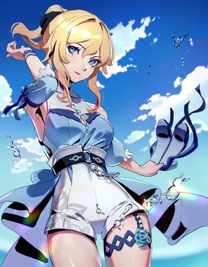 Jean - The Dandelion Knight Of Genshin Impact Wallpaper