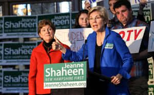 Jeanne Shaheen And Elizabeth Warren Wallpaper