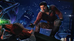 Jedi Survivor Helping Hand Wallpaper