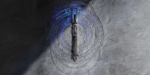 Jedi Survivor Lightsaber Wall Art Wallpaper
