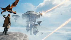 Jedi Survivor Sky City Encounter Wallpaper