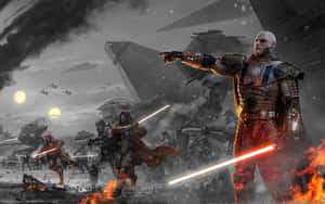 Jedi Vs Sith 2560 X 1600 Wallpaper