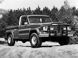 Jeep Gladiator - The Ultimate Off-road Companion Wallpaper