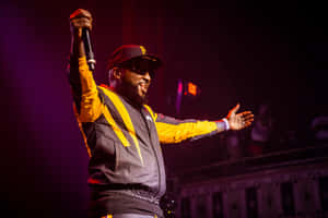 Jeezy Performing Liveon Stage Wallpaper