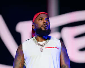 Jeezy Performingon Stage Wallpaper