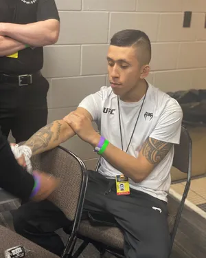 Jeff Molina Showing His Tattoo Wallpaper