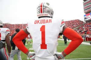 Jeff Okudah Ohio State Buckeyes Number1 Wallpaper