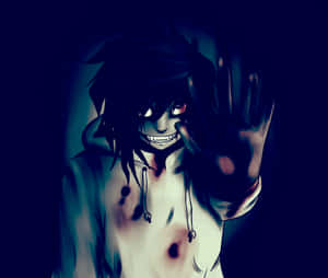 Jeff The Killer’s Terrifying Grin Wallpaper