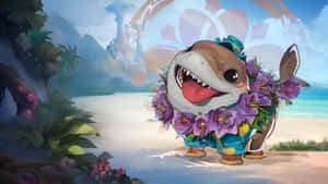 Jeff The Land Shark Beach Adventure Wallpaper