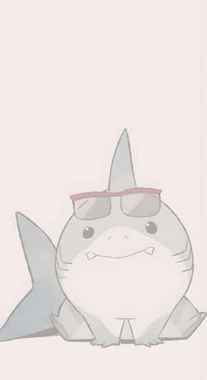 Jeff The Land Shark Cool Shades Wallpaper