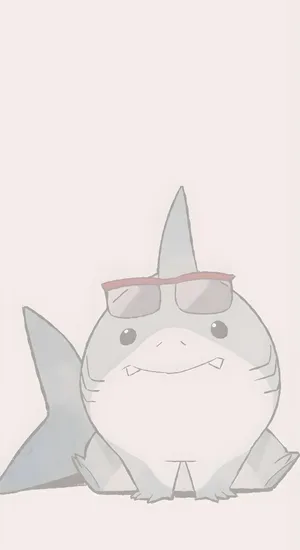 Jeff The Land Shark Cool Shades Wallpaper