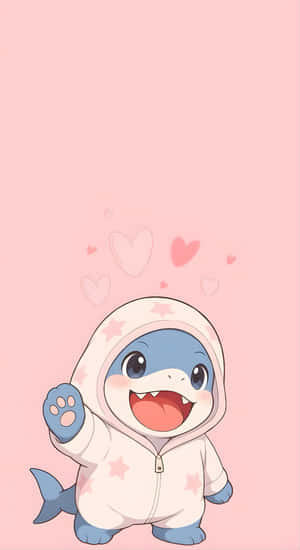 Jeff The Land Shark Cute Hoodie Wallpaper