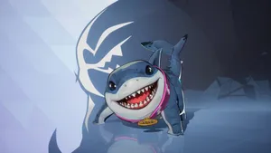 Jeff The Land Shark Plush Wallpaper