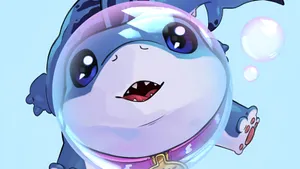 Jeff The Land Shark Underwater Adventure Wallpaper