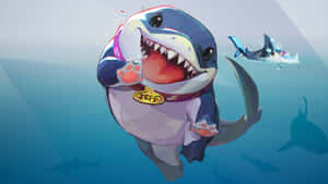 Jeff The Land Shark Underwater Adventure Wallpaper