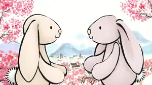 Jellycat Bashful Bunny Pair Wallpaper