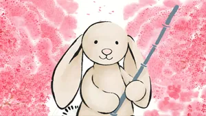 Jellycat Bunny Plush Toy Wallpaper