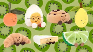 Jellycat Fruit Plush Collection Wallpaper
