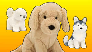 Jellycat Plush Dog Collection Wallpaper