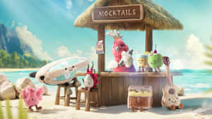 Jellycat Plush Mocktail Party Wallpaper