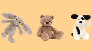 Jellycat Plush Toy Collection Wallpaper