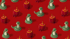 Jellycat Plush Toy Pattern Wallpaper