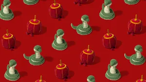 Jellycat Plush Toy Pattern Wallpaper