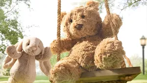 Jellycat Plush Toys Swinging Wallpaper