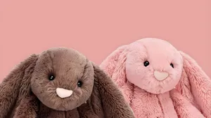 Jellycat Soft Bunny Plush Wallpaper