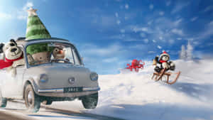 Jellycat Winter Adventure Wallpaper